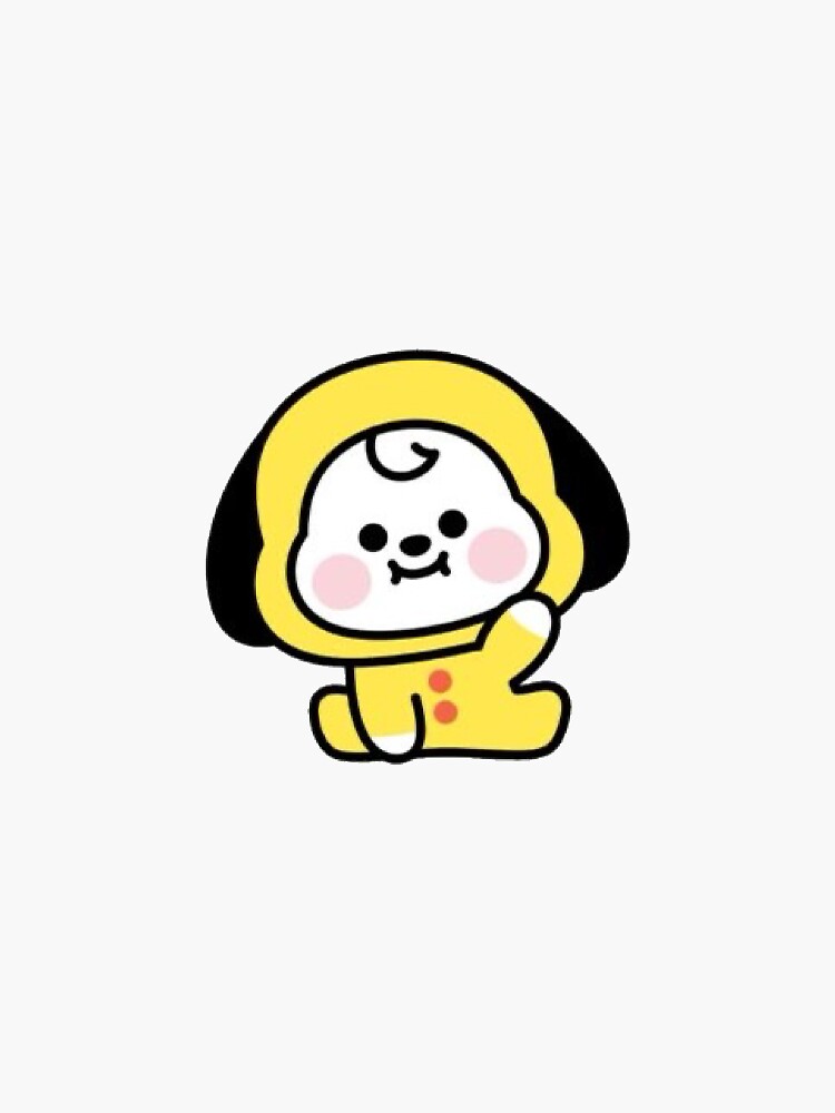  BT21 Chimmy Sticker  by nisnismeijer Redbubble