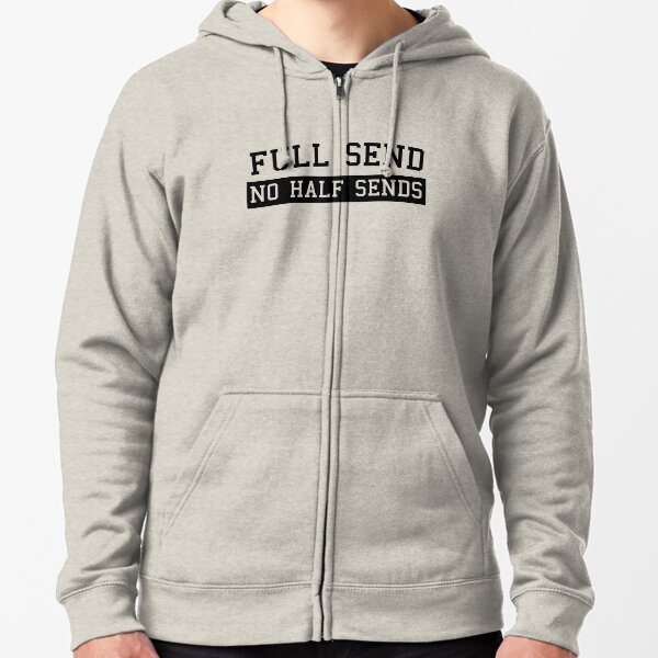 full send university hoodie