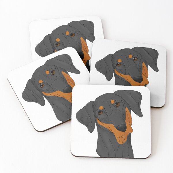 Item preview, Dobermann - Black and Tan designed and sold by Cynthiaetal.