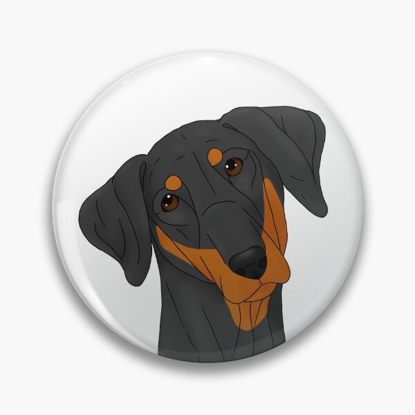Item preview, Dobermann - Black and Tan designed and sold by Cynthiaetal.
