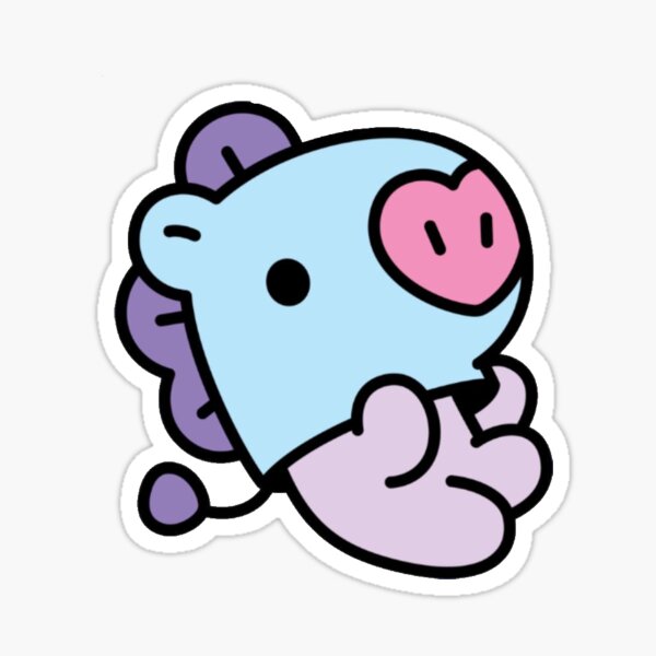 BT21 Mang Pegatina