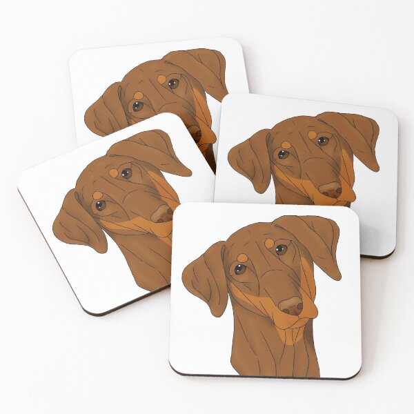 Item preview, Dobermann - Brown and Tan designed and sold by Cynthiaetal.