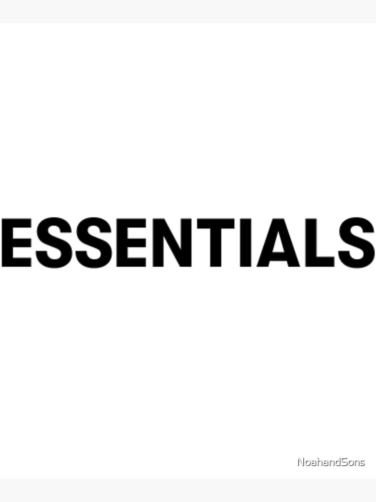Fear of God Essentials by NoahandSons