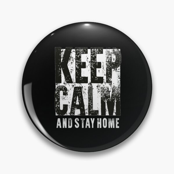 Item preview, Keep Calm And Stay Home designed and sold by favoritequotes.