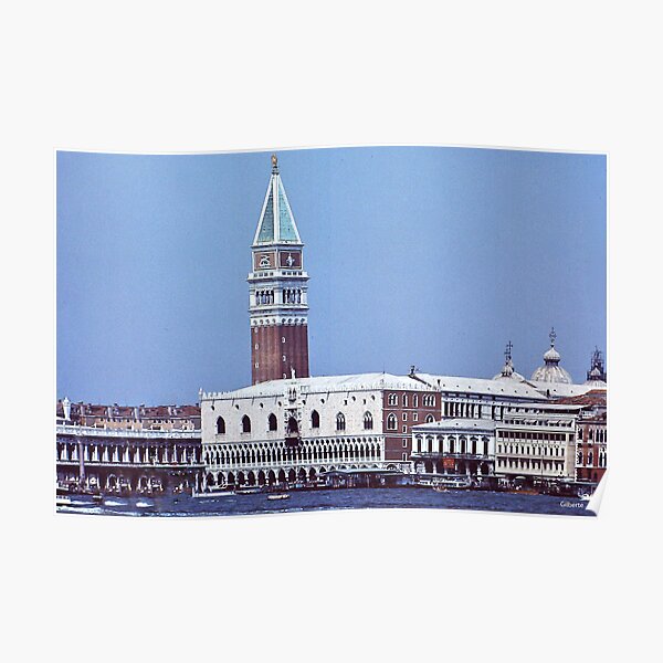 Palazzo ducale e Campanile - Venezia Poster