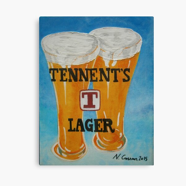 tennents lager t shirt