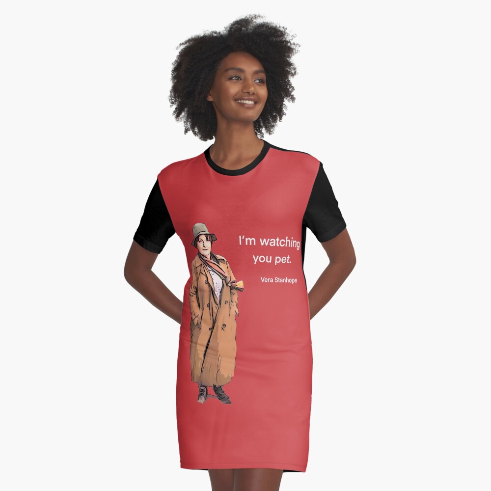 Item preview, Graphic T-Shirt Dress designed and sold by Luxetluminos.