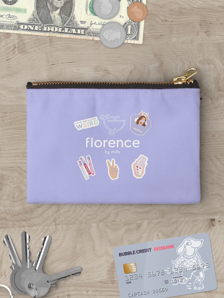 Disover Purple Florence Makeup Bag