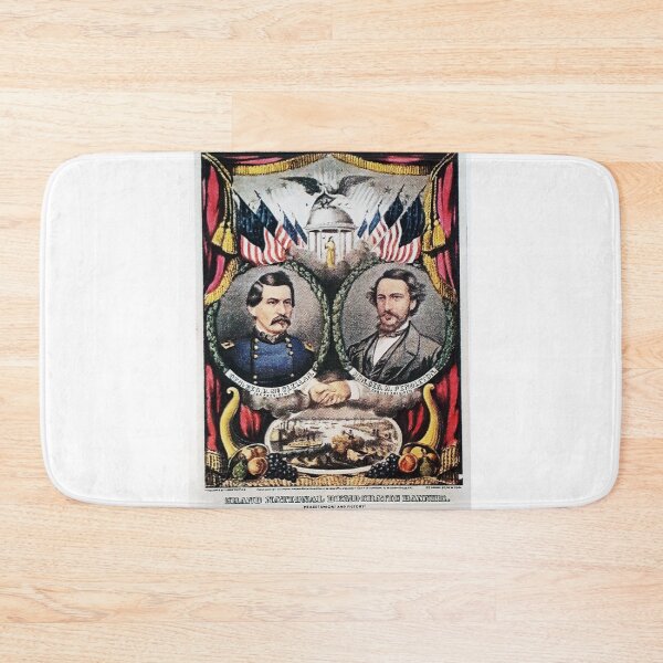 Item preview, George McClellan 1864 presidential campaign, history, civil war, us, 1864, political, poster designed and sold by Vintaged.