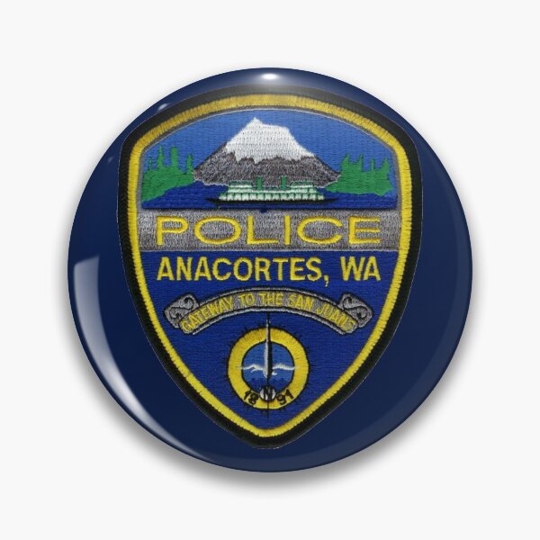 Item preview, Anacortes Police Department designed and sold by Lawrence Baird.