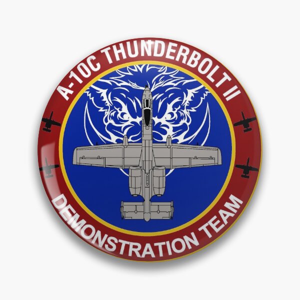 Item preview, A-10 Warthog Flight Demonstration Team designed and sold by Nikki SpaceStuffPlus.