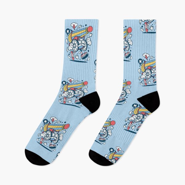 Item preview, Cannon Ball Run Cartoon Character - Fun graphic for people who like things a little crazy! designed and sold by Nickelparis.