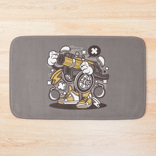 Item preview, Canon Ball Run Cartoon Character - Fun graphic for people who like things a little crazy! designed and sold by Nickelparis.