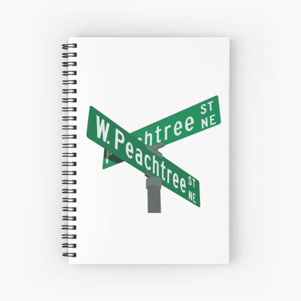 Atlanta - Peachtree Street Spiral Notebook