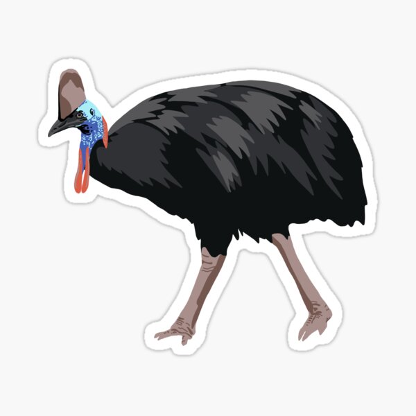 Item preview, Cassowary Portrait designed and sold by GeoCreate.