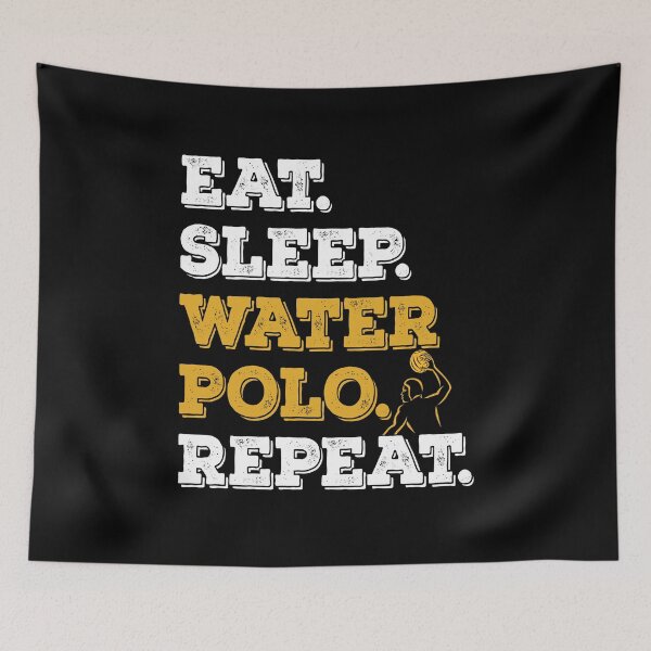 Item preview, Eat Sleep Waterpolo Repeat Water Polo designed and sold by MooonTees.