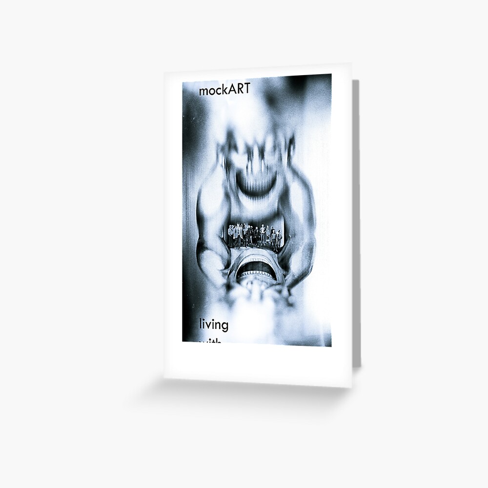 Item preview, Greeting Card designed and sold by mockART.