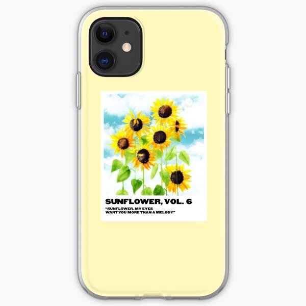 sunflower, vol. 6 polaroid iPhone Soft Case