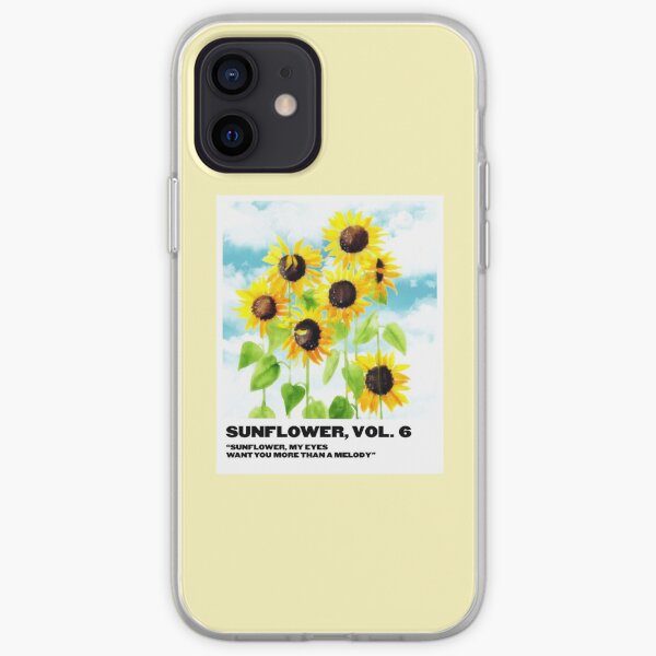 sunflower, vol. 6 polaroid iPhone Soft Case
