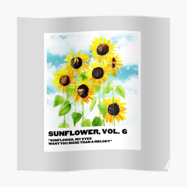 Sonnenblume Poster