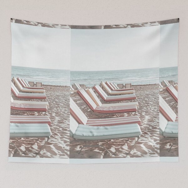 Aperçu de l'œuvre beach chair vintage vogue aesthetic créée et vendue par karestolarczyk.