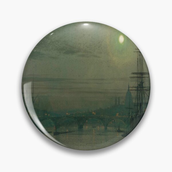 Item preview, London Bridge Night-John Atkinson Grimshaw designed and sold by LexBauer.