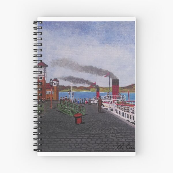 Item preview, Greenock Princess Pier  designed and sold by CrossanArt.