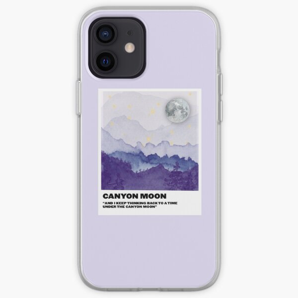 canyon moon polaroid iPhone Soft Case