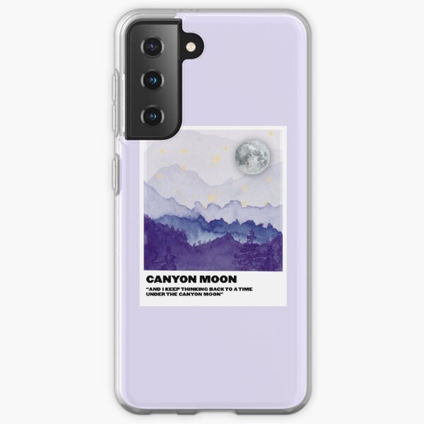 canyon moon polaroid Samsung Galaxy Soft Case