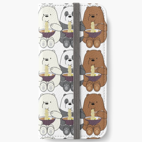 Nosotros osos desnudos Fundas tarjetero para iPhone