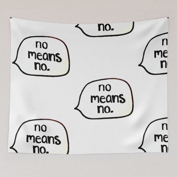 Item preview, No Means No designed and sold by Olivias-art.