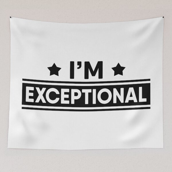 Item preview, I'm Exceptional designed and sold by TheArtism.