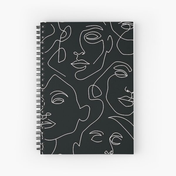 Item preview, black and white faces aesthetic  designed and sold by karestolarczyk.