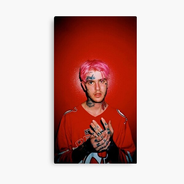 Lil Peep Photo Portrait Poster Picture Canvas Print