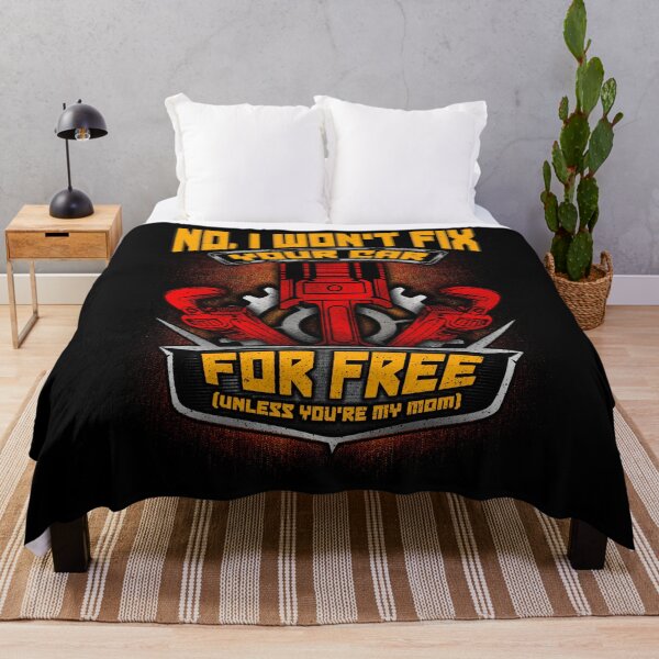 Item preview, No I Won't Fix Your Car For Free (Unless You're My Mom) designed and sold by Mrpotts73.