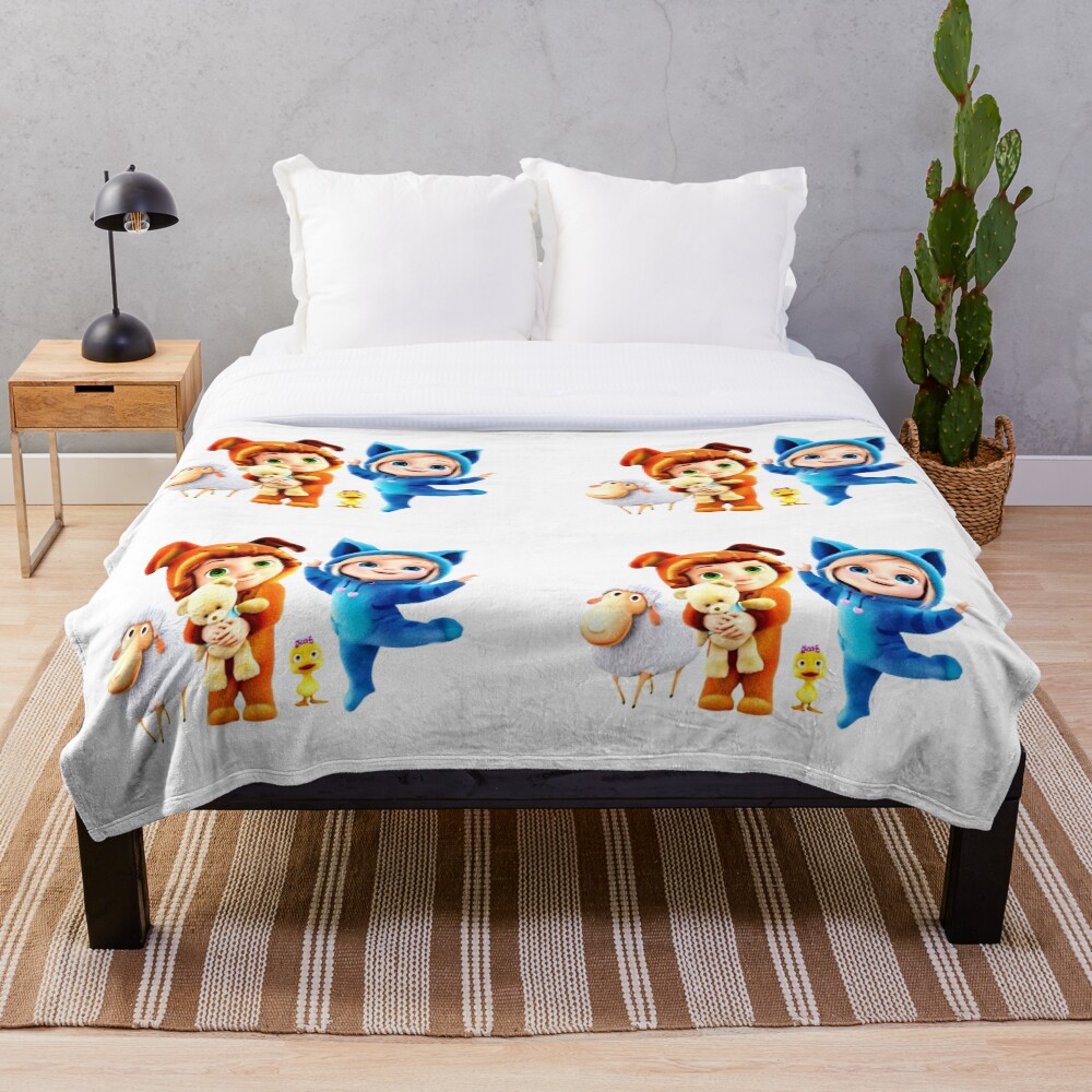Ava and Dave baby Throw Blanket