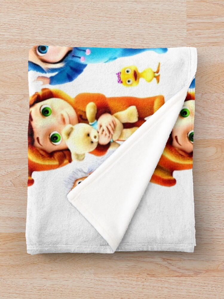 Alternate view of Ava and Dave baby Throw Blanket