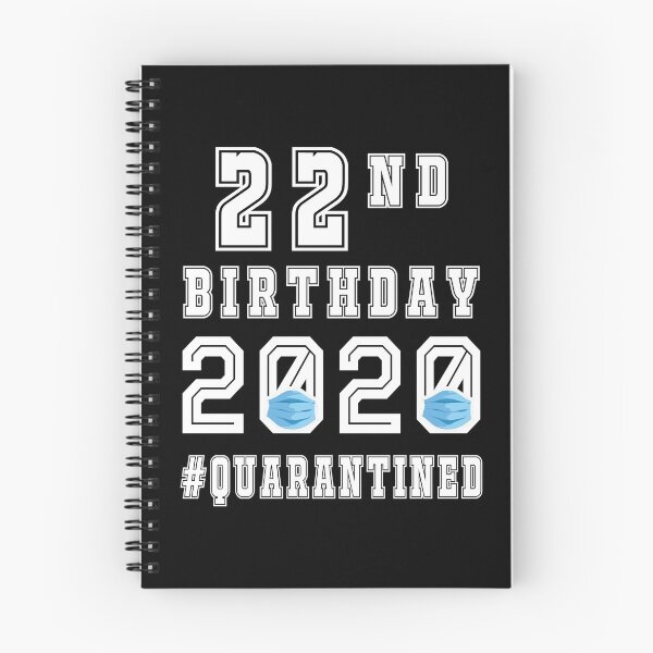 Item preview, Its My 22nd Birthday 2020 Quarantined Social Distancing Gifts  designed and sold by AnimaLovers.