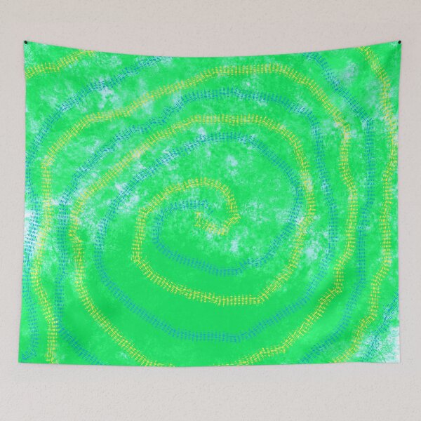 Item preview, Green spiral designed and sold by Harinko.