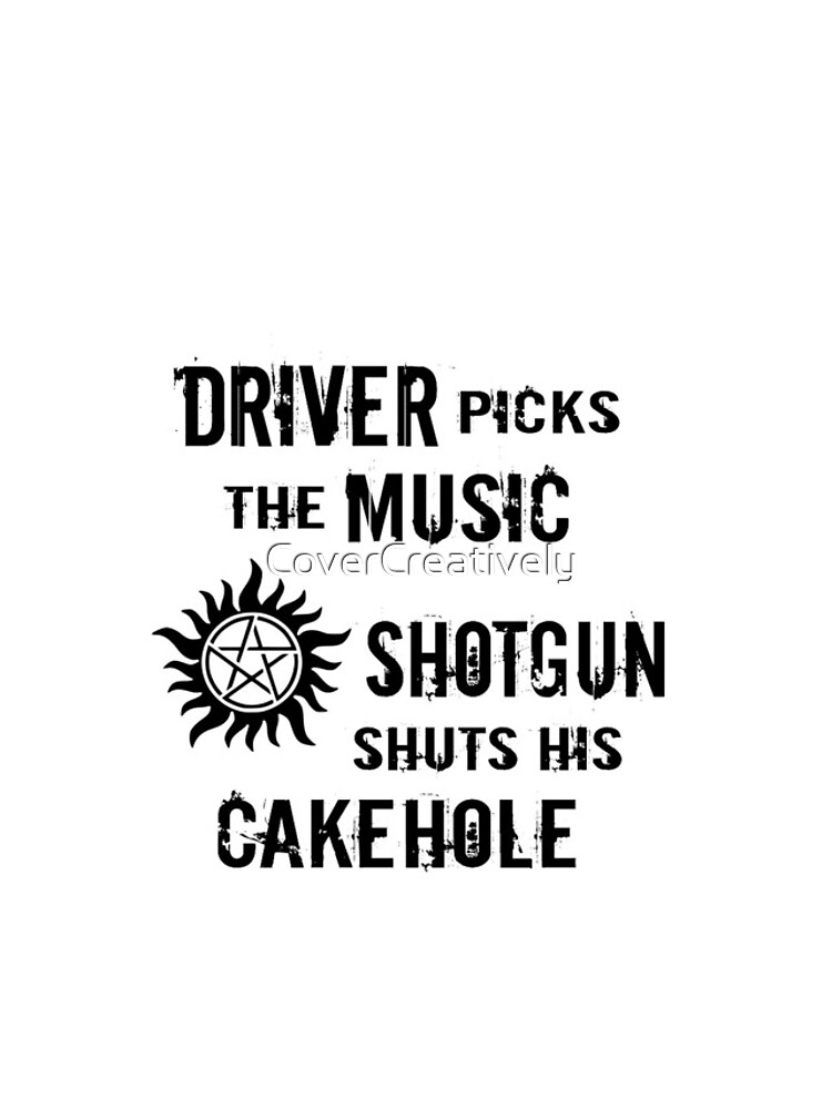 Supernatural Driver Picks the Music - Supernatural Driver Picks The Music -  Phone Case