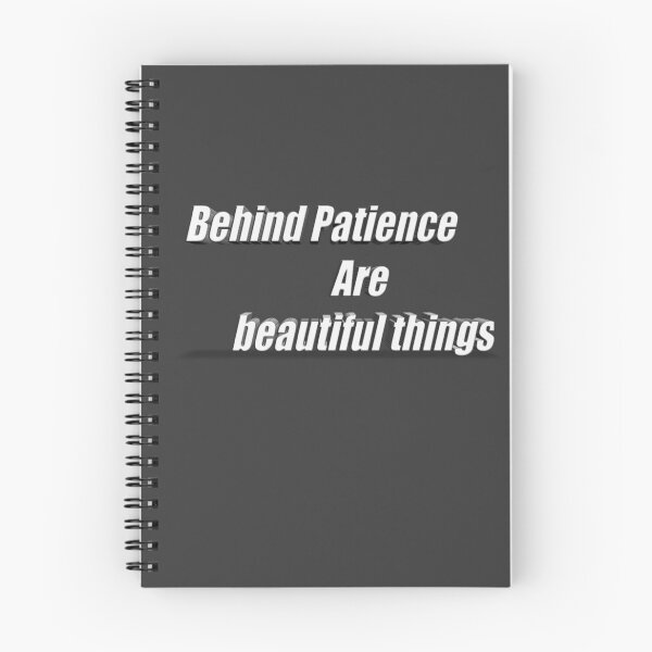 Item preview, Behind patience are beautiful things : cute family gift idea for mom, dad & siblings designed and sold by MODERN DESIGNS.