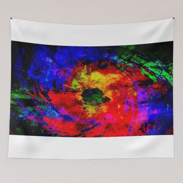 Item preview, Dark Trippy Rotating Hurricane with Cyclonic Abstract Form designed and sold by IncrediVFX.