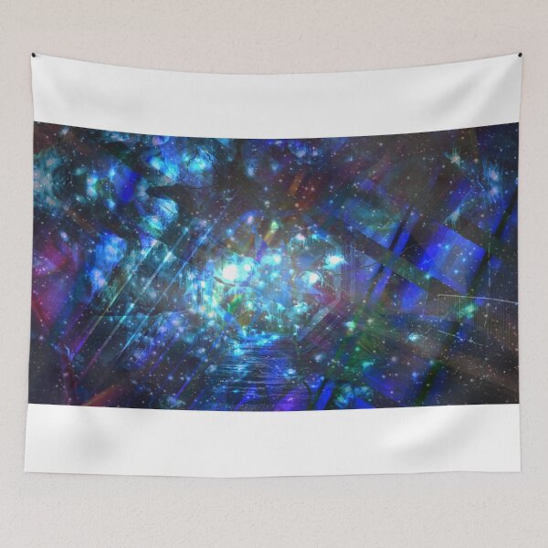 Item preview, Vibrant Glowing Blobs Falling Slowly in Outer Space with Rising Dust designed and sold by IncrediVFX.