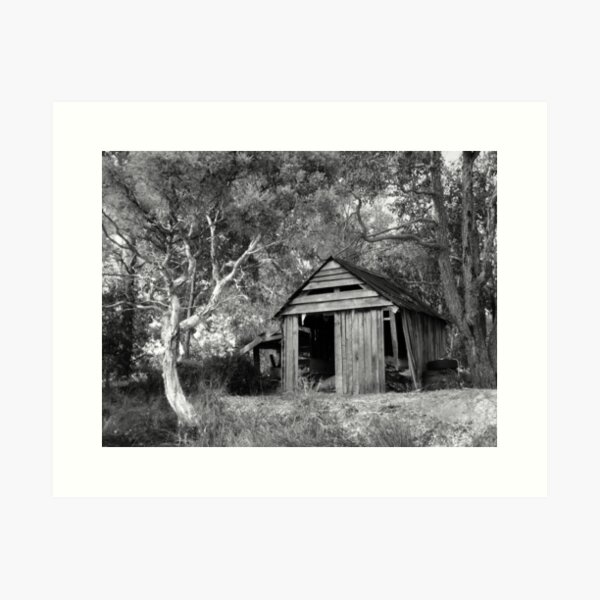 Item preview, Old shed on the river designed and sold by BigAndRed.