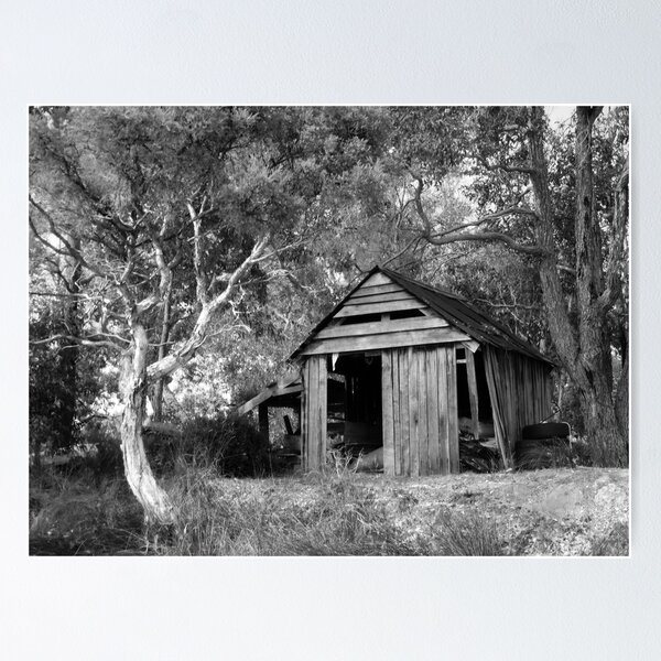 Item preview, Old shed on the river designed and sold by BigAndRed.