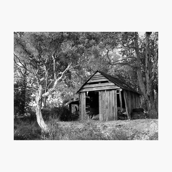 Item preview, Old shed on the river designed and sold by BigAndRed.