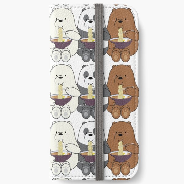 Nosotros osos desnudos Fundas tarjetero para iPhone