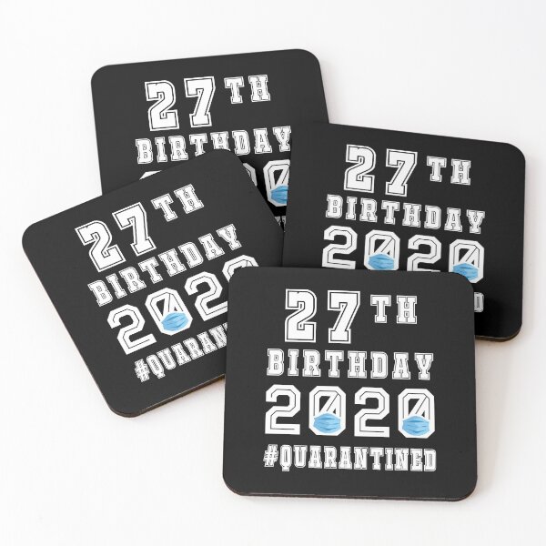 Item preview, Its My 27th Birthday 2020 Quarantined Social Distancing Gifts  designed and sold by AnimaLovers.