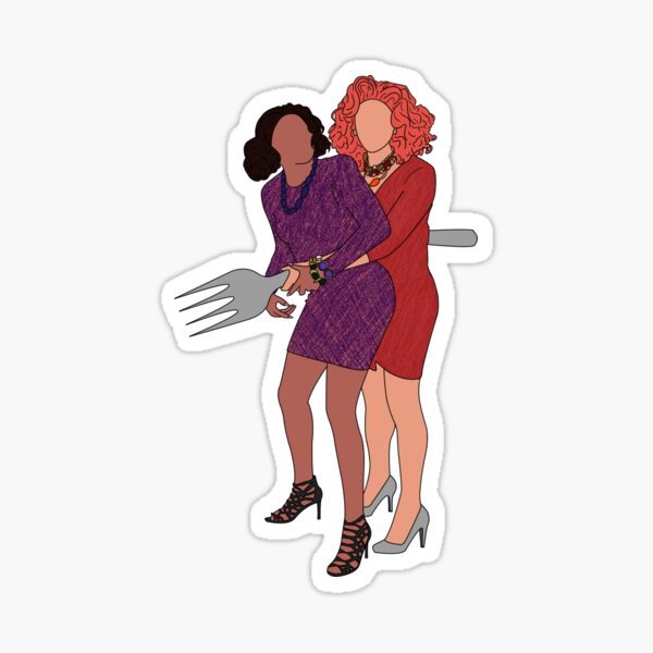 "Crystal Methyd and Heidi N Closet" Sticker by doctorbihcraft Redbubble