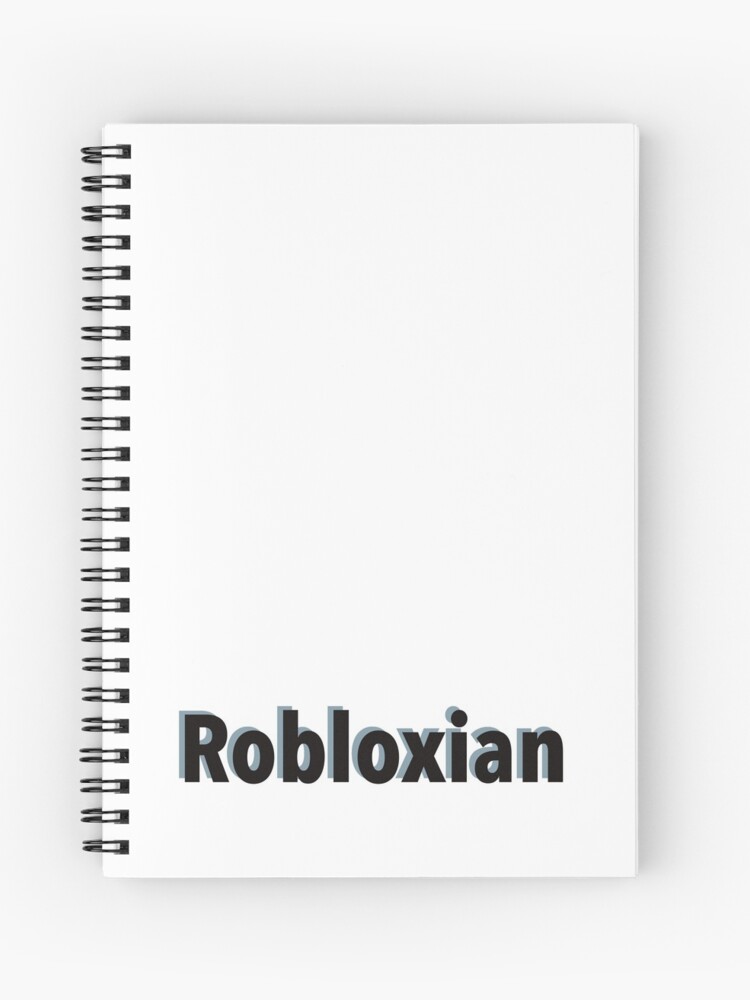 Roblox T Shirt For Kids And Adults Girls Boys Gaming Spiral Notebook By Zomocreations Redbubble - is roblox for kids or adults